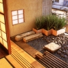 Японский сад на балконе